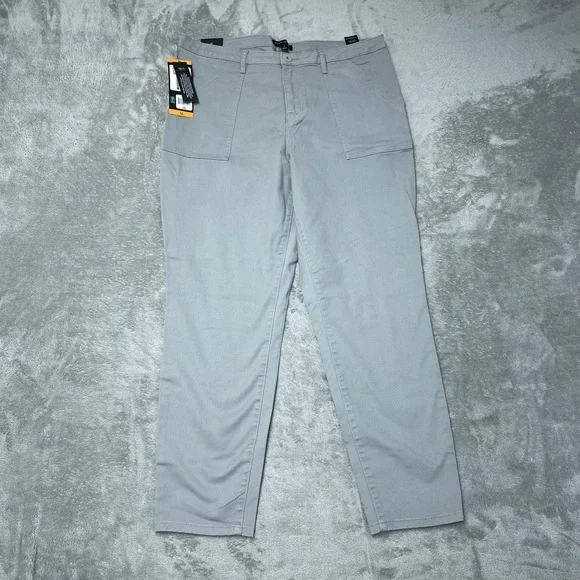 Banana Republic Women's Size 16 High Rise Twill Pant Gray d0035 - Picture 2 of 16